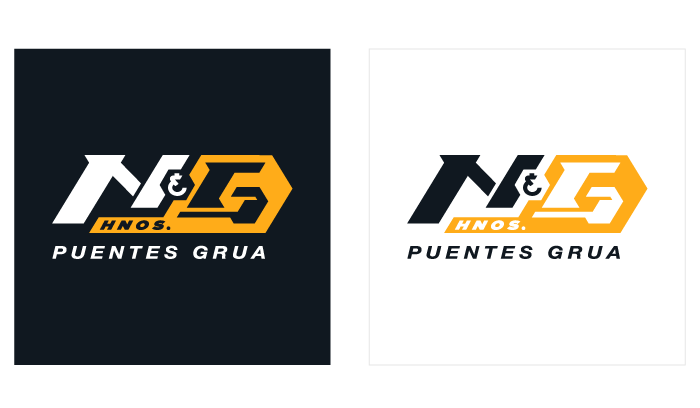 Logotipo N&G Puentes Grúa