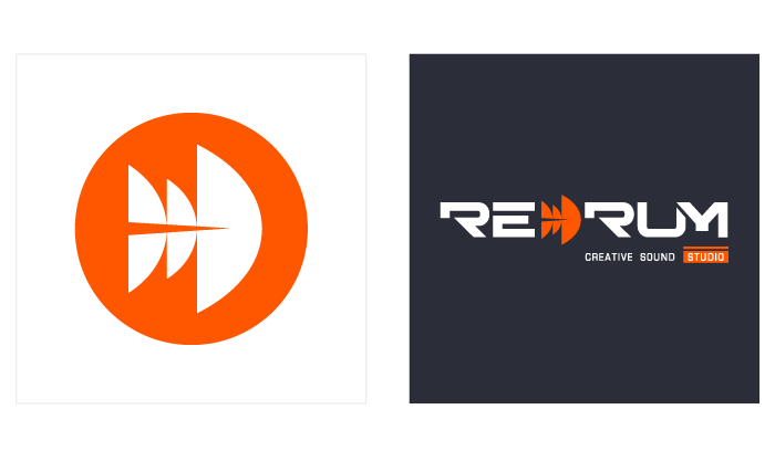 Logotipo Redrum, Creative Sound Studio