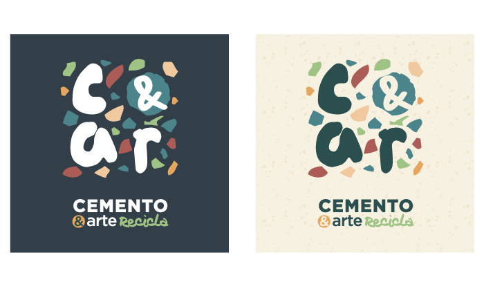 Logotipo Cemento & arte Recicla