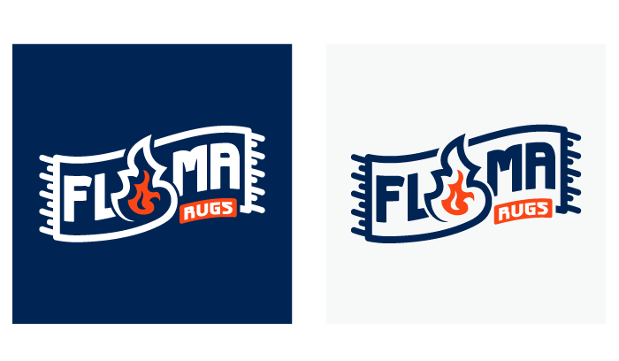 Logotipo Flama Rugs